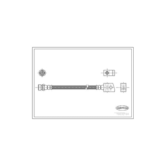 Corteco 19032194 Brake Hose | ML Performance UK