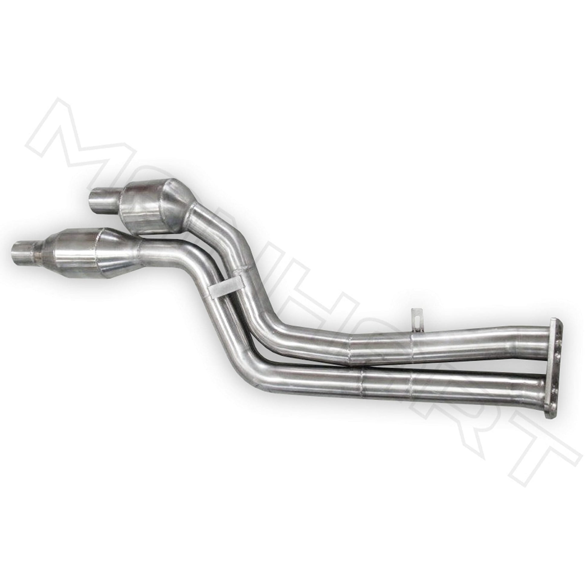 MANHART OPF-DELETE PIPES FOR BMW F97 / F98 X3 M / X4 M (COMPETITION) WITH 200 CELLS HJS CATALYTIC CONVERTERS