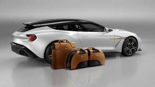Aston Martin 707634 Vanquish Zagato Shooting Brake 3 Piece Luggage Set | ML Performance UK Car Parts