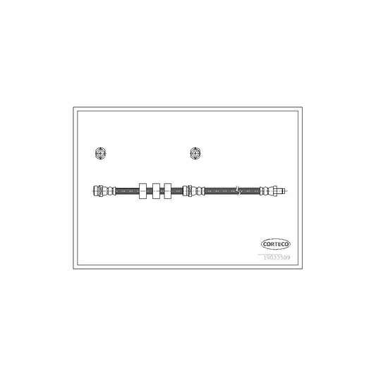 Corteco 19033509 Brake Hose For Mazda Tribute Estate (Ep) | ML Performance UK