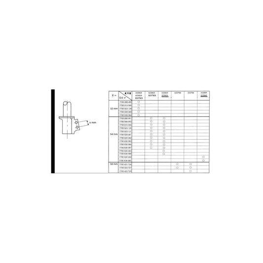 KYB Ultra Sr 323849 Shock Absorber For Renault Clio I Hatchback