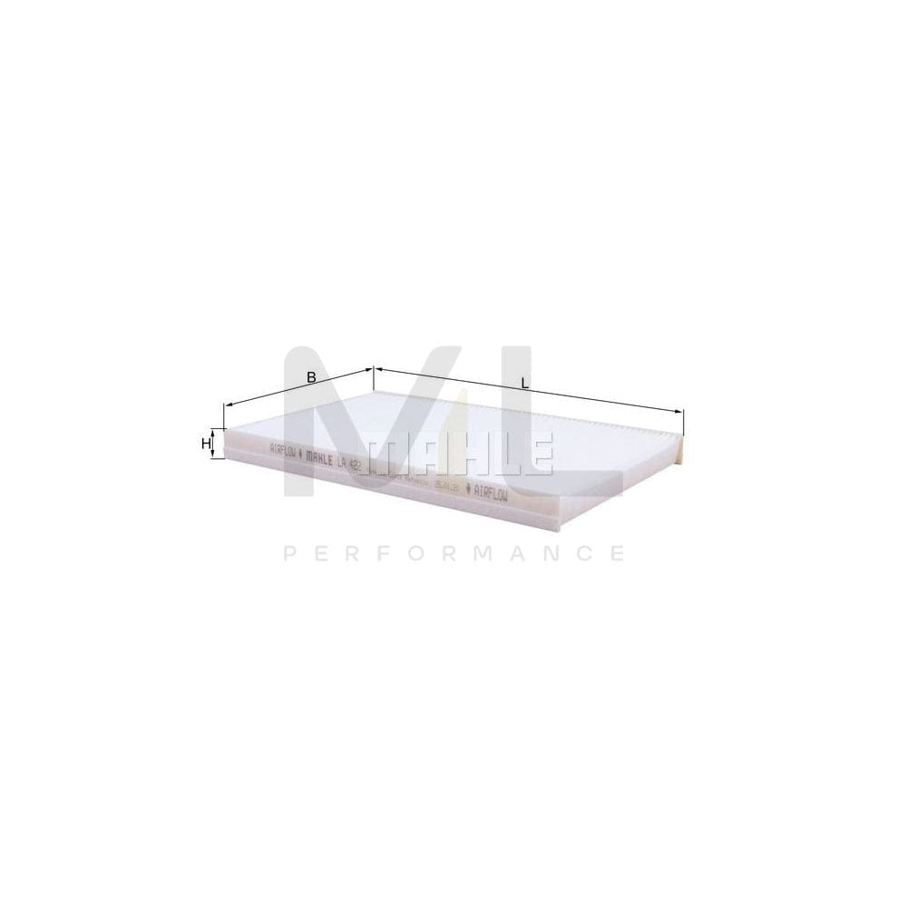 MAHLE ORIGINAL LA 422 Pollen filter Particulate Filter | ML Performance Car Parts