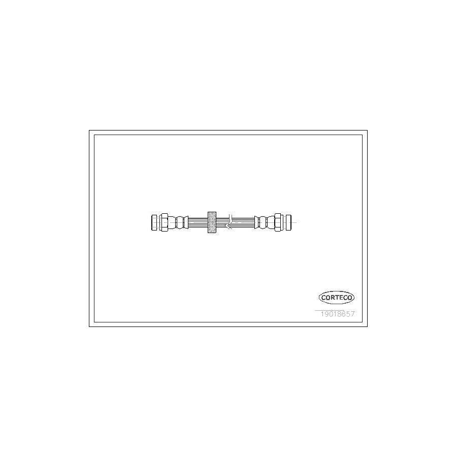 Corteco 19018657 Brake Hose | ML Performance UK