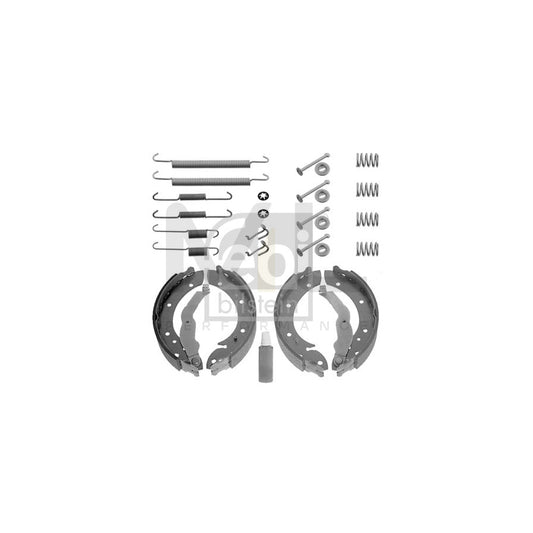 FEBI BILSTEIN 30594 Brake Shoe Set for BMW 3 Series Rear Axle, Ø: 229mm, with attachment material | ML Performance Car Parts