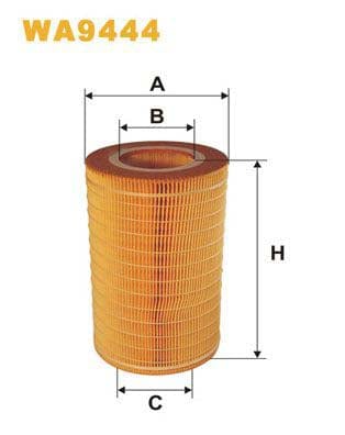 WIX Filters WA9444 Air Filter For Saab 9-5