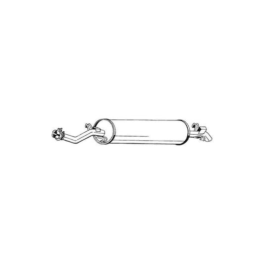 Bosal 278-093 Rear Silencer