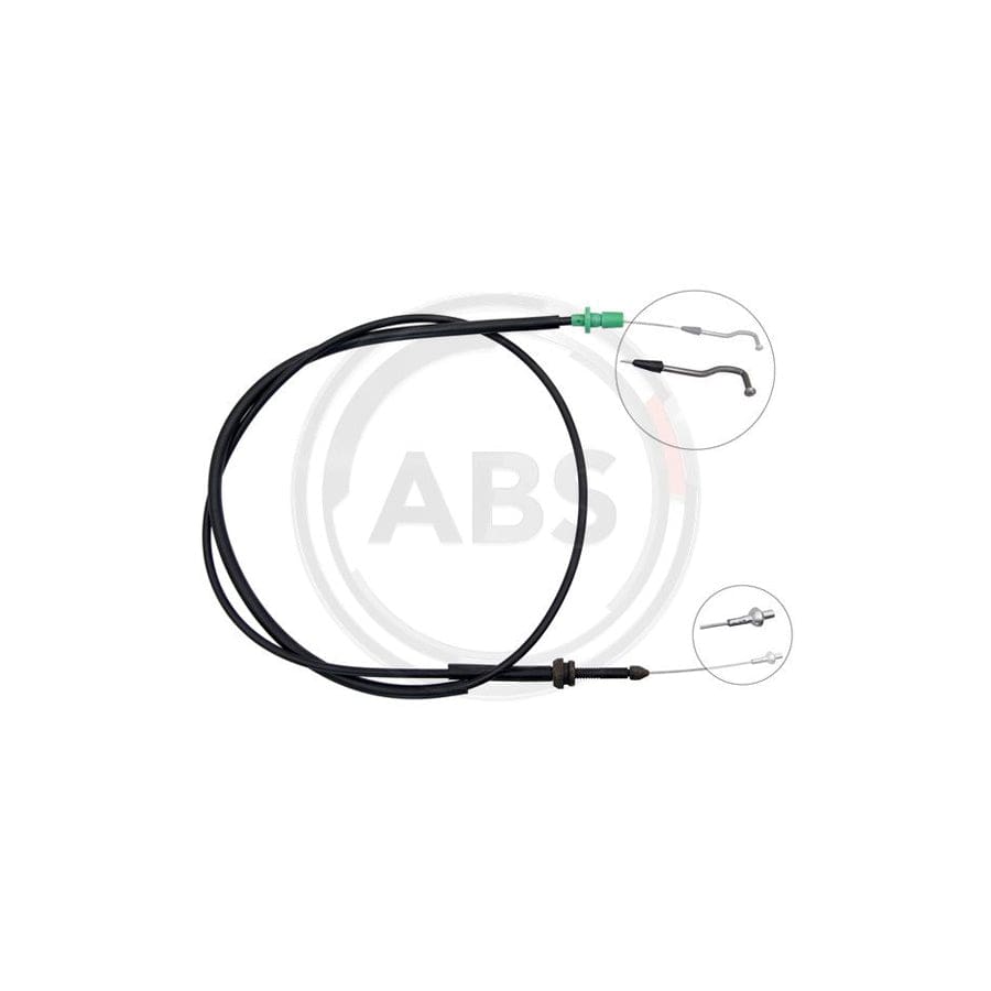 A.B.S. K37570 Throttle Cable for VW Transporter T4 Minibus (70B, 70C, 7DB, 7DK, 70J, 70K, 7DC, 7DJ) | ML Performance UK Car Parts