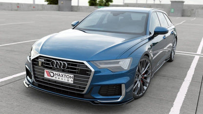 Maxton Design Audi A6 S-Line / S6 C8 Front Splitter V.1