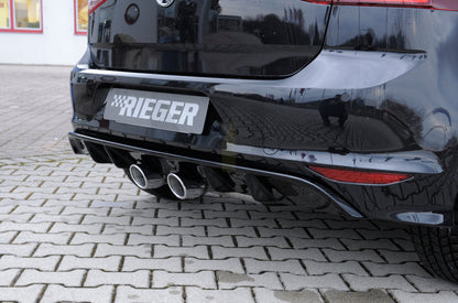 Rieger 00088102 VW Mk7-Line Golf R Rear Diffuser 3 | ML Performance UK Car Parts