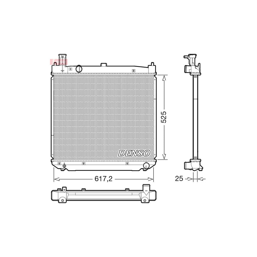 Denso DRM50141 Drm50141 Engine Radiator For Toyota Hiace | ML Performance UK