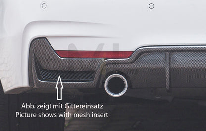 Rieger 00088072 BMW 4 Series F32 F33 F36 Rear Diffuser 6 | ML Performance UK Car Parts