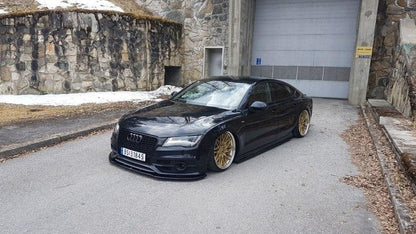 Maxton Design Audi S7 / A7 S-Line C7 Front Splitter V.2