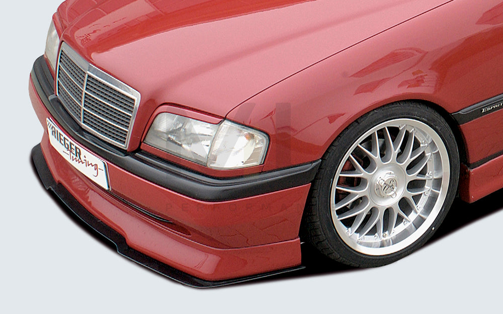 Rieger 00025016 Mercedes-Benz W202 C-Class Front Splitter 3 | ML Performance UK Car Parts