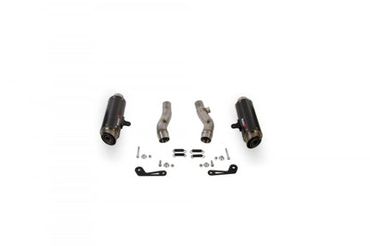 Scorpion KA1017CEM Kawasaki Z1000 SX Rp1-Gp Slip-On (Pair) - Carbon Fibre Sleeve | ML Performance UK UK