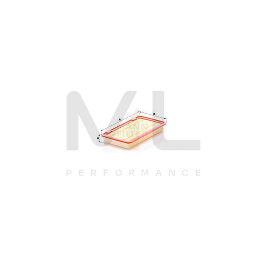 MANN-FILTER C 30 020 Air Filter for MAZDA MX-5 III (NC) Filter Insert | ML Performance Car Parts
