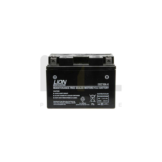 Lion Motor Cycle Battery (EBZ10A-4) | ML Performance UK Car Parts