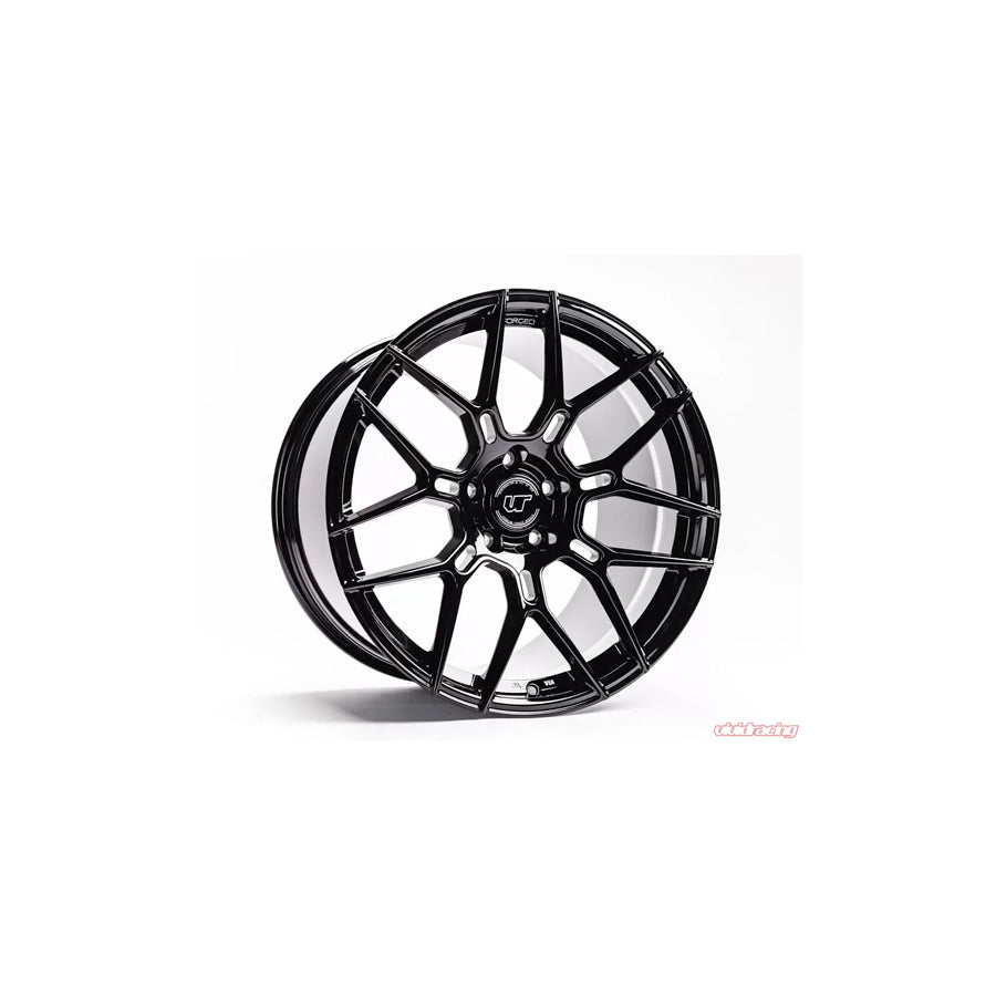 VR Forged D09 Wheel Package Corvette C6 C7 Z06 19x10 20x12.5 Gloss Black