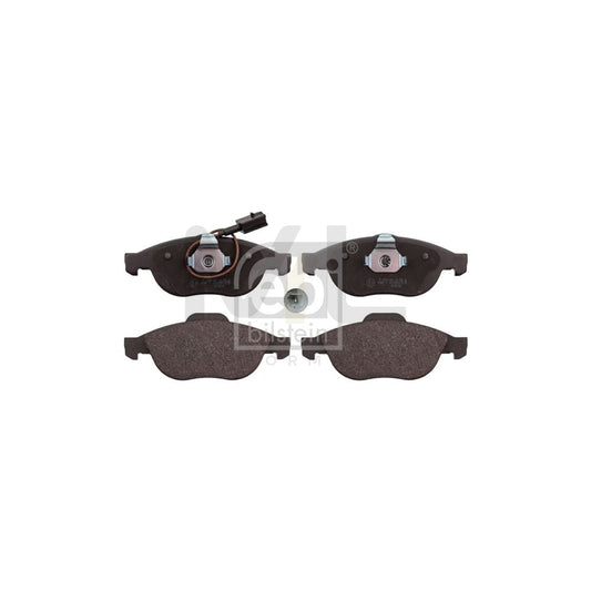 Febi Bilstein 116014 Brake Pad Set Front Axle, Incl. Wear Warning Contact | ML Performance Car Parts