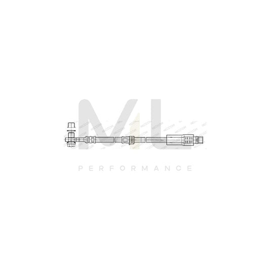 FERODO FHY3210 Brake Hose for FIAT CROMA 425mm, ???12 | ML Performance Car Parts