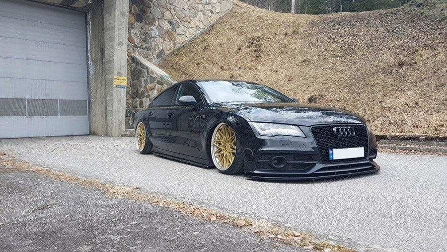 Maxton Design Audi S7 / A7 S-Line C7 Front Splitter V.2