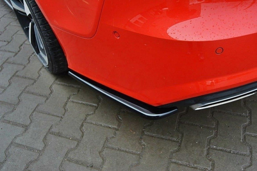 Maxton Design Audi A7 S-Line C7 FL Rear Side Splitters