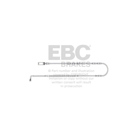EBC EFA132 BMW E84 Rear Wear Leads - ATE Caliper 1 | ML Performance UK Car Parts