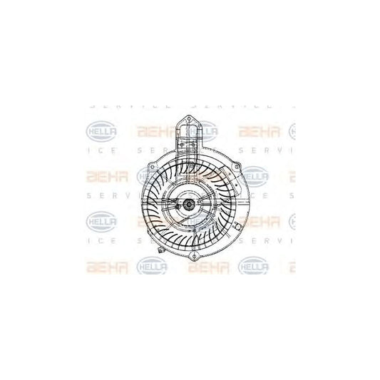 Hella 8EW 009 159-751 Interior Blower