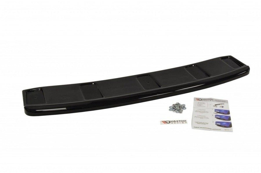 Maxton Design AU-A7-1F-SLINE-RD1T Central Rear Splitter (without vertical bars) Audi A7 S-Line C7 FL | ML Performance UK Car Parts