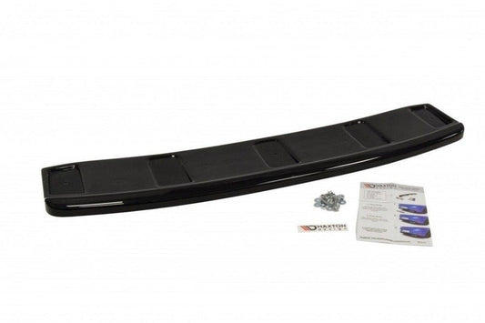 Maxton Design AU-A7-1F-SLINE-RD1T Central Rear Splitter (without vertical bars) Audi A7 S-Line C7 FL | ML Performance UK Car Parts