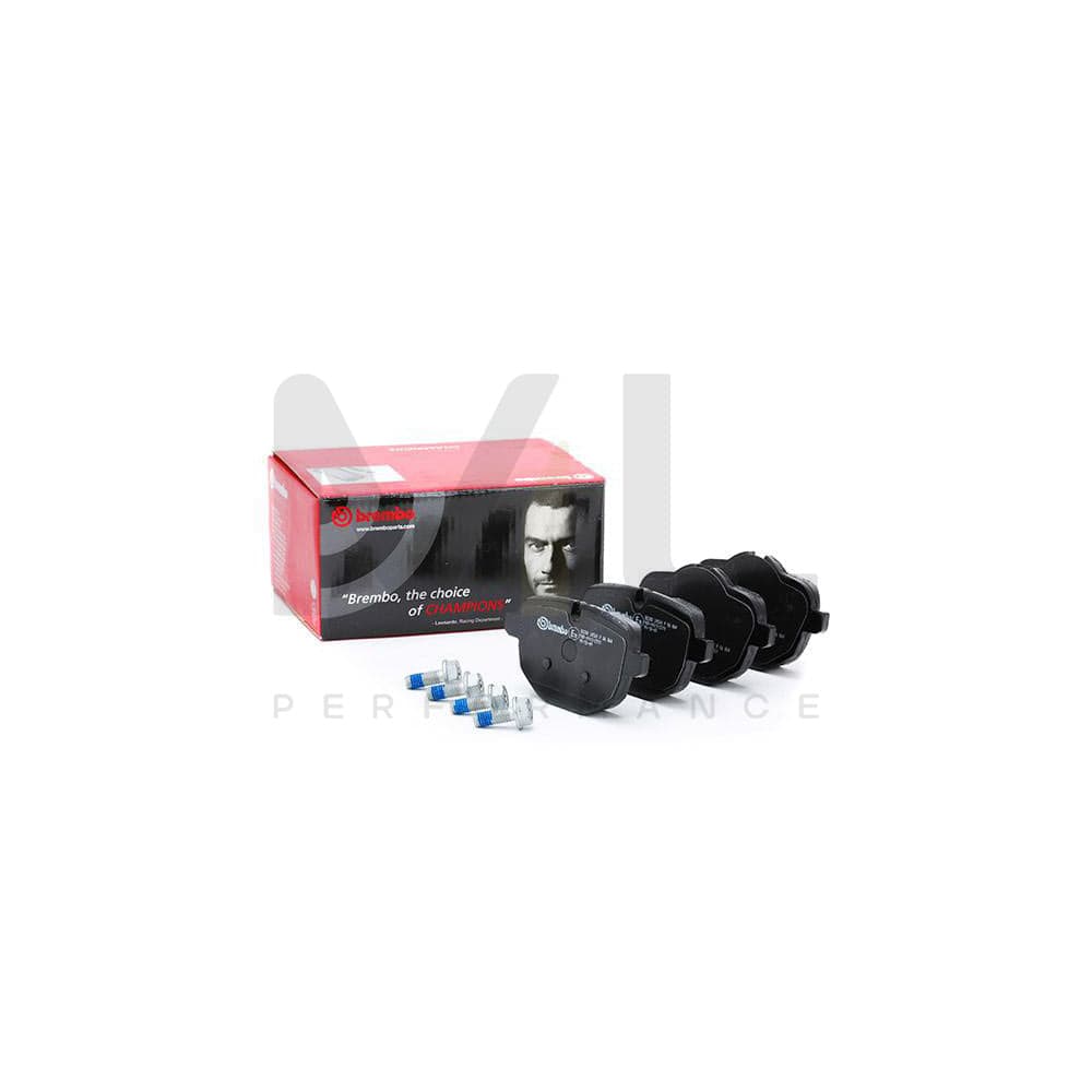 Brembo P 06 064 Brake Pad Set Prepared For Wear Indicator, With Brake Caliper Screws | ML Performance Car Parts