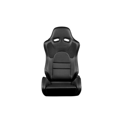 BRAUM Advan Series Racing Seats (Black Leatherette) – Pair