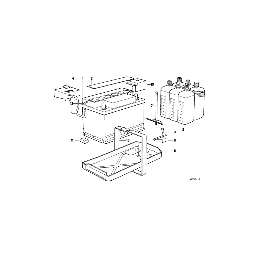 Genuine BMW 61211377884 E30 E32 Hose Line (Inc. M3) | ML Performance UK Car Parts