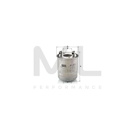 MANN-FILTER WK 8016 x Fuel filter with seal | ML Performance Car Parts