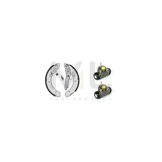 BREMBO STANDARD KIT H 61 032 Brake Shoe Set Ø: 255mm | ML Performance Car Parts