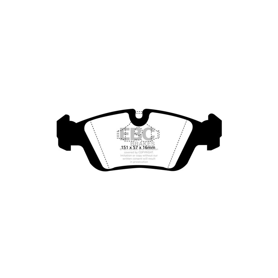 EBC DP3914C BMW Wiesmann Redstuff Front Brake Pads - ATE Caliper 2 | ML Performance UK Car Parts