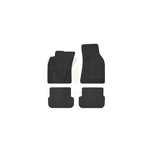 FROGUM Tailored 0727 Floor mat set for AUDI A6 Elastomer, Front and Rear, Quantity: 4, Black | ML Performance Car Parts