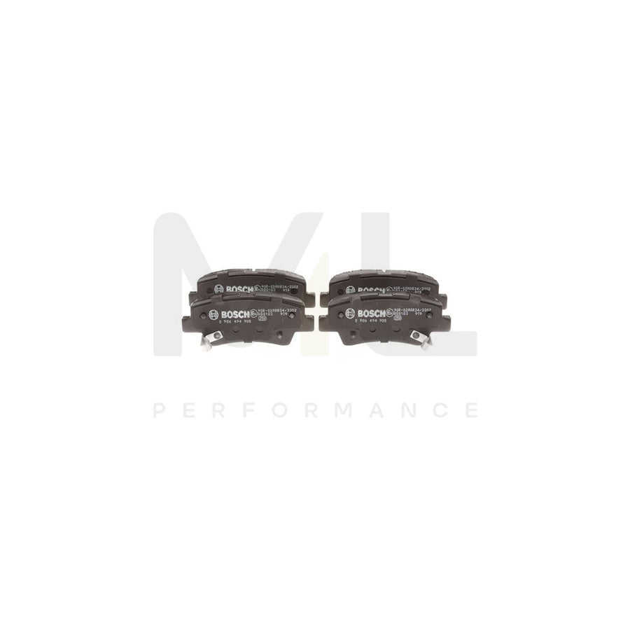 Bosch 0986494908 Brake Pad Set BP1896 | ML Performance Car Parts