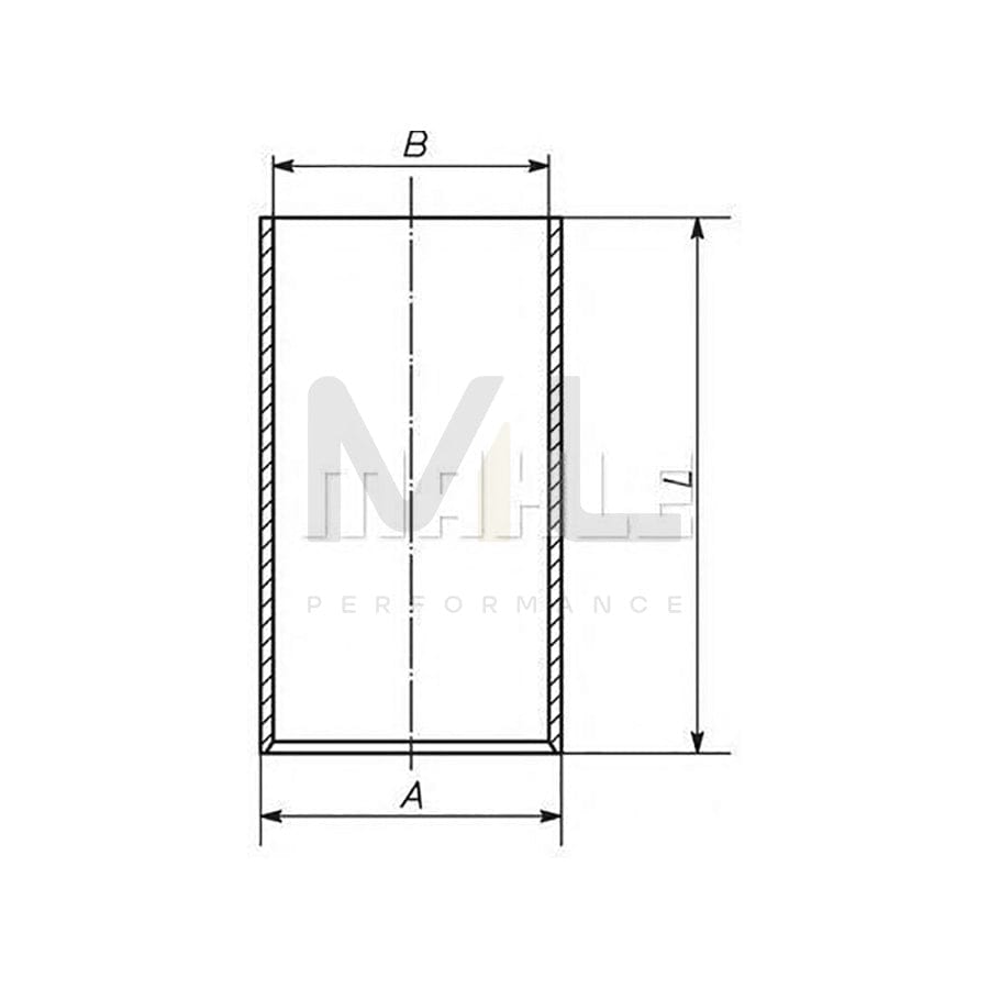 MAHLE ORIGINAL 039 WV 21 Cylinder Sleeve 83mm | ML Performance Car Parts