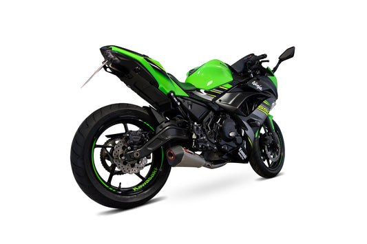 Scorpion RKA139SYSTEO Kawasaki Ninja 650 Serket Taper Full System - Titanium Sleeve | ML Performance UK UK