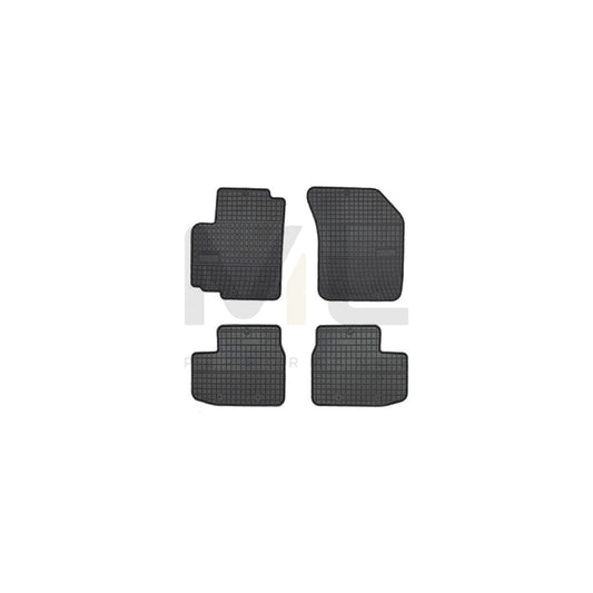 FROGUM Tailored 0603 Floor mat set Elastomer, Front and Rear, Quantity: 4, Black | ML Performance Car Parts