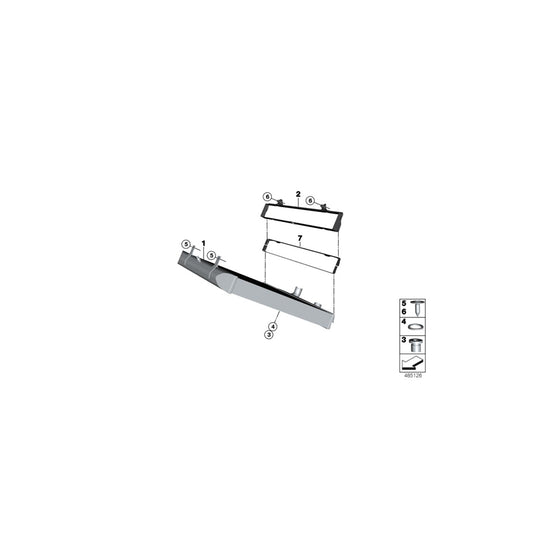 Genuine BMW 17108424998 Bracket F.Radiator UNTEN/LOWER (Inc. M6 GT3) | ML Performance UK