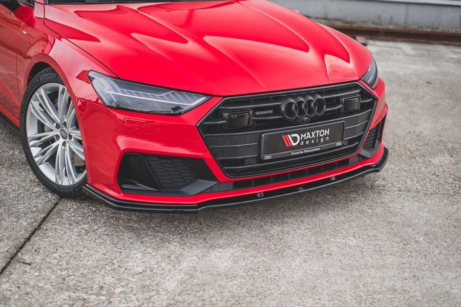 FRONT SPLITTER V.2 AUDI A6 S-LINE / S6 C8 – Maxton Design USA