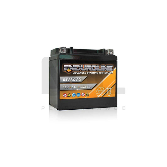 ENTZ7S Enduroline Advanced Motorcycle Battery 12V 5Ah | Car Batteries UK | ML Performance Car Parts