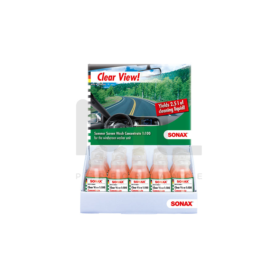 Sonax ClearView 1:100 Concentrate Counter Display 25ml | ML Performance Car Care