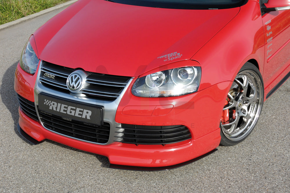 Rieger 00059420 VW Mk5 Golf Front Splitter 1 | ML Performance UK Car Parts