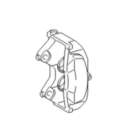 Genuine Lexus 47730-53040 IS Phase 1 O/S Rear Brake Caliper