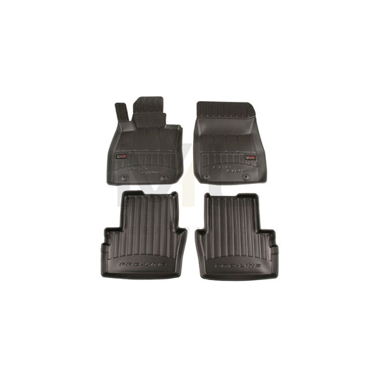 FROGUM 3D408326 Floor mat set for MAZDA CX-3 (DK) Elastomer, Front and Rear, Quantity: 4, Black | ML Performance Car Parts