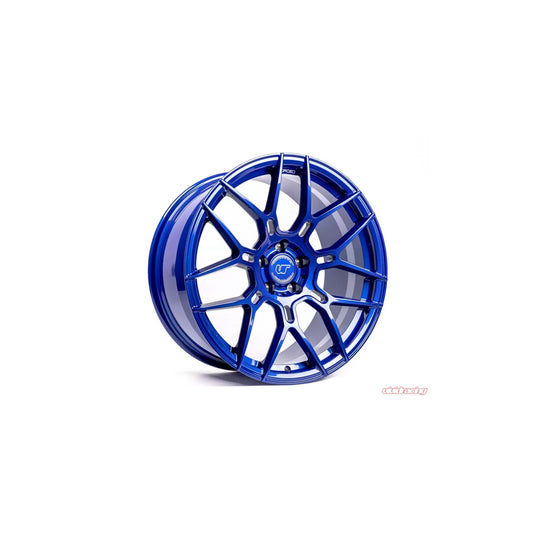 VR Forged D09 Wheel Package Nissan GT-R 20x10 20x12 Dark Blue