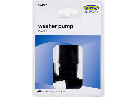 RING RWP42 Direct Fit Washer Pump Twin Outlet Peugeot | ML Performance