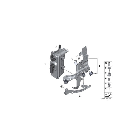 Genuine BMW 64126827184 F30 Flow Heater Electr. (Inc. 330e) | ML Performance UK